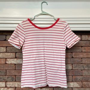 Levis low back striped tee